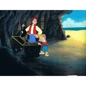  Back to the Future The Series Animation Cel   Marty and 