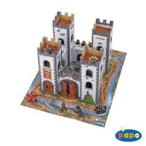  Mini Medieval Castle with Playmat   Cardboard Toys 