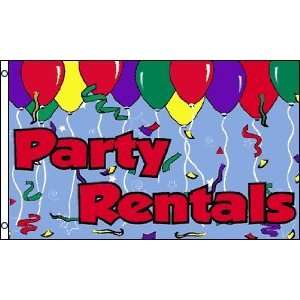  NEOPlex 3 x 5 Party Rentals Premium Flag Office 