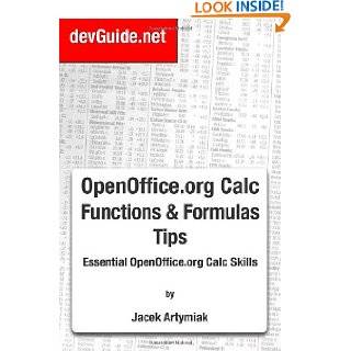   .org Calc Skills by Jacek Artymiak ( Paperback   Feb. 14, 2010