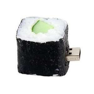  2GB Lovely Sushi Shape Flash Drive (Black): Electronics