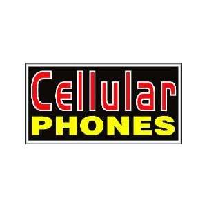  Cellular Phones Backlit Sign 20 x 36: Home Improvement