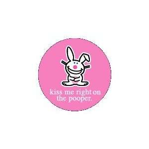  Happy Bunny Kiss Me On Pooper Button BB2231: Toys & Games