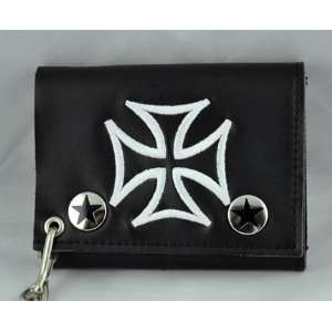   Leather Wallet Chain Goth Rockabilly Punk Rock Death: Everything Else