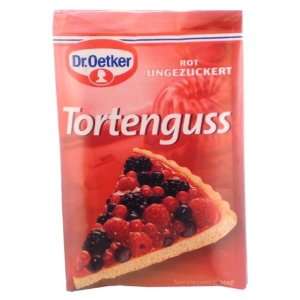 Dr. Oetker Tortenguss Rot (Red Cake: Grocery & Gourmet Food