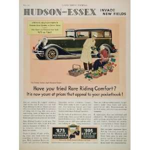   Ad Hudson Eight Standard Sedan Essex Super Six Car   Original Print Ad