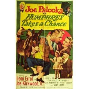  Joe Palooka in Humphrey Takes a Chance Movie Poster (11 x 