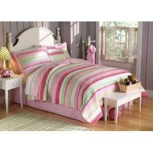 Annas Ruffle Pink Pillow