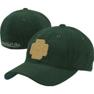  Green Bay Packers Green Throwback Melton Wool Flex Hat 