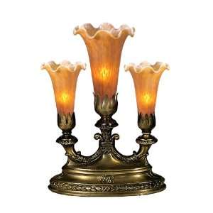  Meyda Tiffany Victorian Art Glass Novelty Lamp  17657 