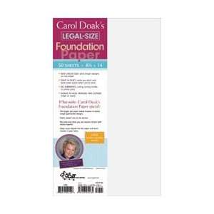  C&T Publishing Carol Doaks Foundation Legal Sized Paper 8 