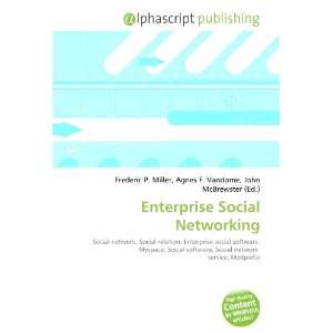 Enterprise Social Networking (9786134129398) Books
