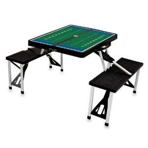  Folding Football Field Picnic Table ( Black )