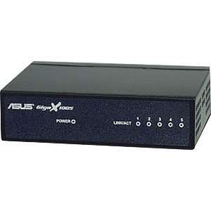  Asus GX1005B/G/UL/USA 5 port Network Switch: Computers 