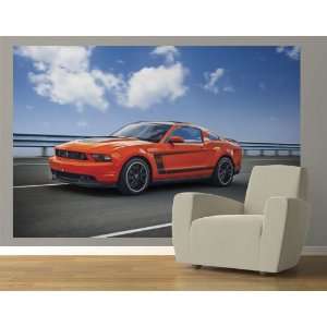  2012 Ford Mustang Boss 302 Competition Orange Pre Pasted 