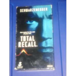    TOTAL RECALL   VHS   starring Schwarzenegger 