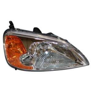  TYC 20 6237 00 Honda Civic Passenger Side Headlight 
