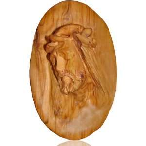  Jesus Olive Wood Statue For Wall 