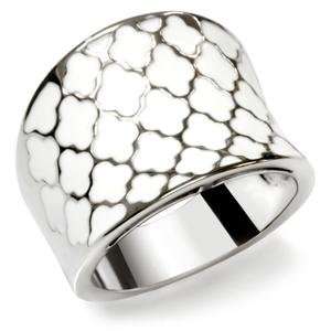  Size 8 Stainless Steel Ring: AM: Jewelry