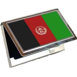  Afghanistan Flag Business Card Holder: Office Products