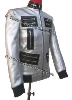   /chris brown jacket/Chris Brown silver Jacket 1