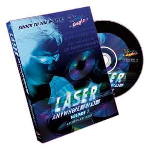    Magic DVD Laser Anywhere Vol. 1 by Adrian Man Toys & Games