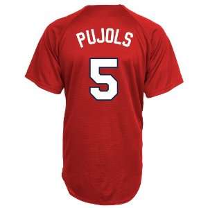 MLB St. Louis Cardinals Albert Pujols #5 Replica Batting Practice Home 