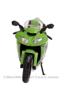 Maisto Kawasaki Ninja ZX 10R Green 112 Scale Bike  