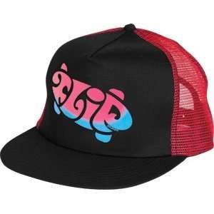 Flip 360 Mesh Hat Black/Red 