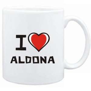  Mug White I love Aldona  Female Names: Sports & Outdoors
