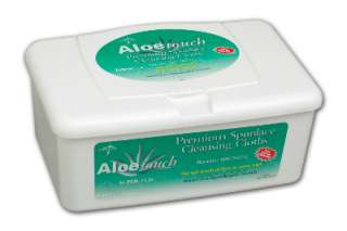 Pack Medline MSC263712 Scented Aloetouch Wipes  