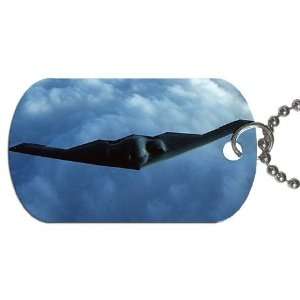  B2 Spirit stealth plane Dog Tag with 30 chain necklace 