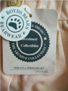 Boyds Bear Mikayla Springbeary Archive Collection Free Shipping  