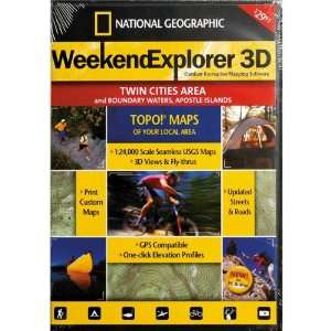    National Geographic Weekend Explorer 3D Mapping Software Software