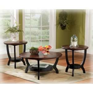  3 Piece Occasional Table Set Accent Tables: Home & Kitchen