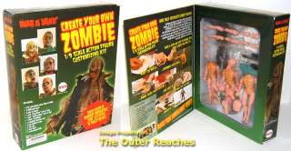 WAR OF THE DEAD 1/9 Scale CREATE YOUR OWN ZOMBIE Figure  
