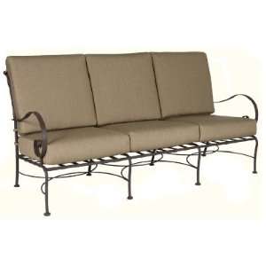  OW Lee Classico 955 3SF Outdoor Wrought Iron with Cushion 