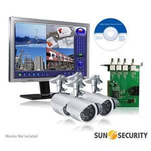   Channel Security Camera DVR Video Surveillance System: Camera