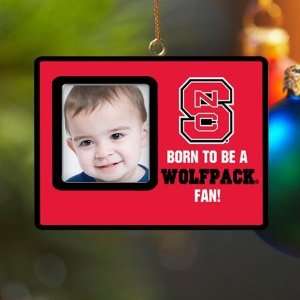   North Carolina State Wolfpack Born to Be Ornament: Sports & Outdoors