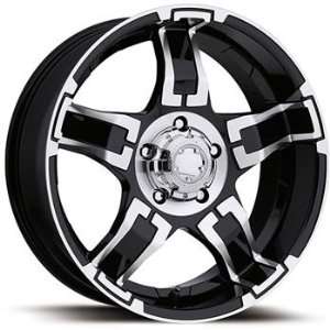 Ultra Drifter 15x8 Black Wheel / Rim 5x4.75 with a  19mm Offset and a 