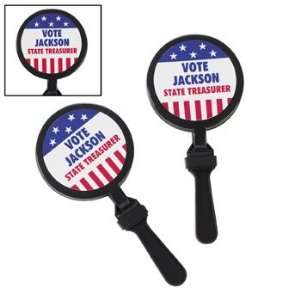  Personalized Patriotic Noise Clappers   Novelty Toys 