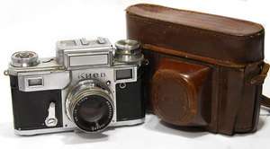   SOVIET RARE Camera EARLY TYPE #50209 with lens ZK ZORKI 2/50mm  
