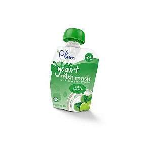   Plum Organics Apple Spinach Mish Mash Yoghurt (6x3.17 OZ): Electronics