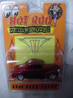HOT ROD UNDERGROUND 1940 FORD COUPE RED CAR 1/43 DIECAST NEW  