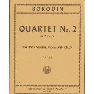  Borodin, Alexander   Quartet No. 2 in D Major ( 1881 
