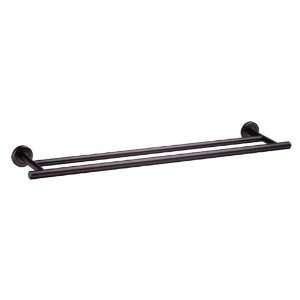  Gatco 4254 Latitude II 24 Inch Double Towel Bar, Burnished 