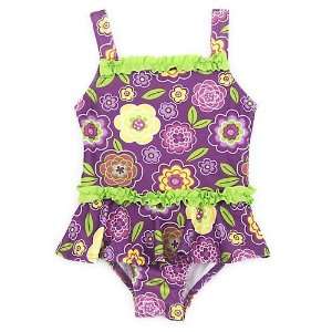  Penelope Mack Purple Floral Swimsuit: Baby