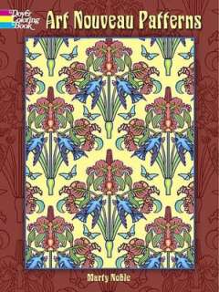   Art Nouveau Patterns [Dover Coloring Book Series] by 