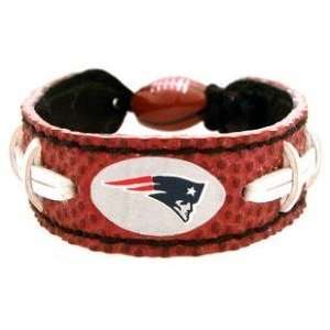 New England Patriots Classic Football Bracelet:  Sports 