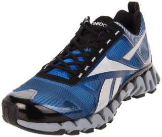 NIB!! Reebok ZigTech ZigReeTrek Trail Running Shoes   Blue/Silver/Blk 